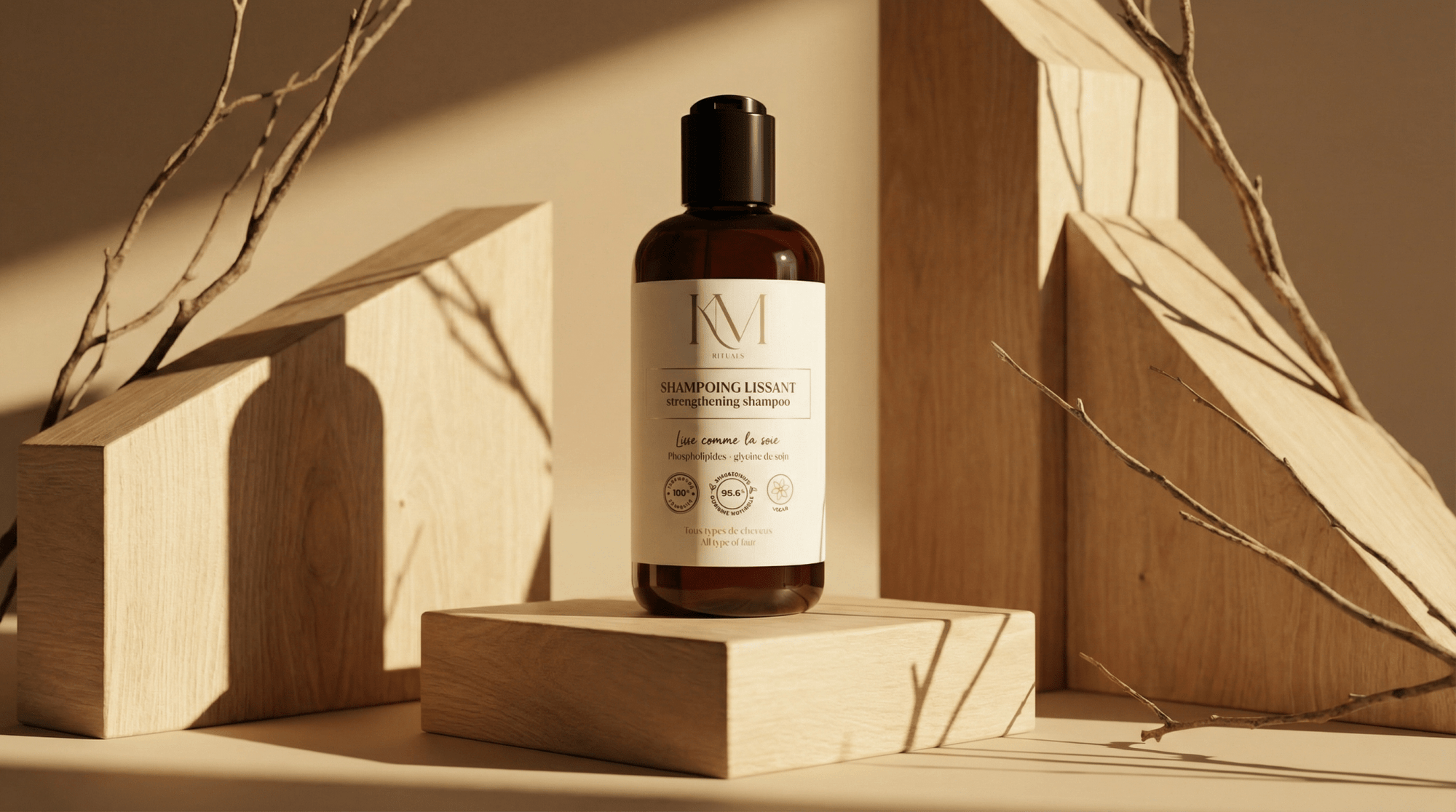 Shampoing lissant – 200ml - Karité Mix